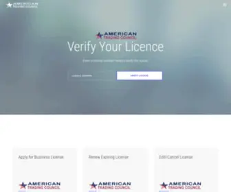 Americantradingcouncil.com(American Trading Council) Screenshot