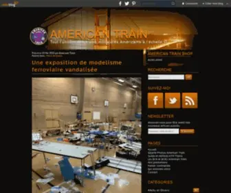 Americantrain.fr(American Train) Screenshot