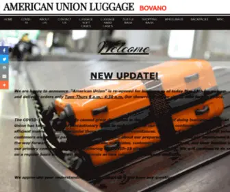 Americanunionluggage.com(American) Screenshot