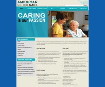 Americanunitedcare.com(American United Care) Screenshot