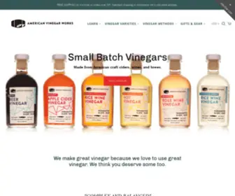 Americanvinegarworks.com(American Vinegar Works) Screenshot