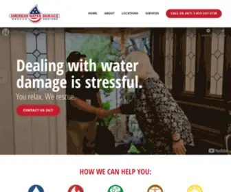 Americanwaterdamage.com(American Water Damage Water) Screenshot