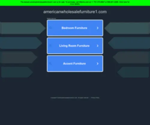 Americanwholesalefurniture1.com(Americanwholesalefurniture1) Screenshot
