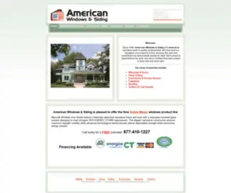 Americanwindowssiding.com(American Windows & Siding) Screenshot