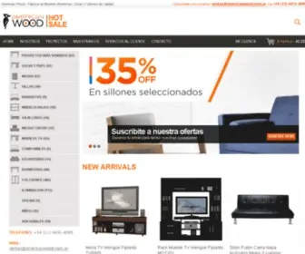 Americanwood.com.ar(American Wood) Screenshot