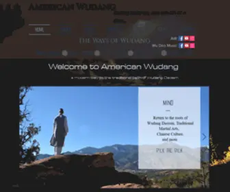 Americanwudang.com(American Wudang) Screenshot