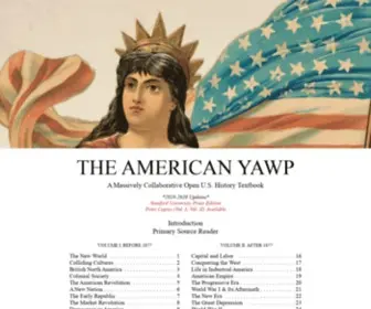 Americanyawp.com(The American Yawp) Screenshot