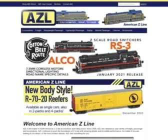 Americanzline.com(American Z Line) Screenshot