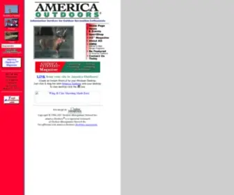 Americaoutdoors.com(America Outdoors) Screenshot