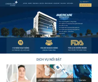 Americareclinic.com(Thẩm) Screenshot