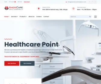 Americaremedics.com(Americare Medical Distributors Ltd) Screenshot