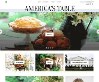 Americas-Table.com(America's Table) Screenshot