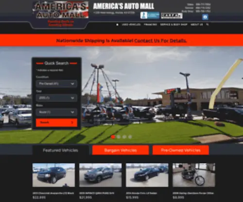 Americasautomall.org Screenshot