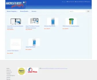 Americasbestpoolsupply.com(Swimming Pool Supplies) Screenshot