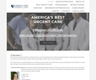 Americasbesturgentcare.com(America's Best Urgent Care) Screenshot