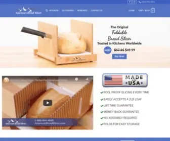Americasbreadslicer.com(America's Bread Slicer) Screenshot