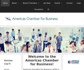 Americaschamber.org(THE Chamber of Inclusion and Diversity) Screenshot