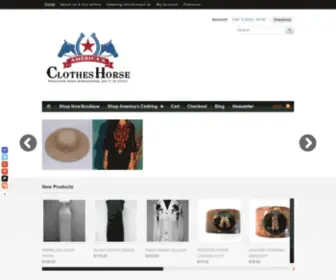 Americasclotheshorse.com(Unauthorised) Screenshot