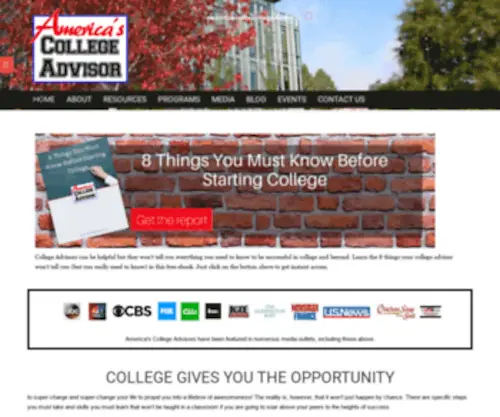 Americascollegeadvisors.com(America's College Advisor) Screenshot