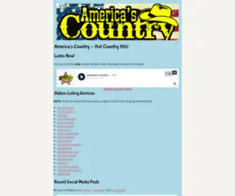 Americascountry.us(America's Country) Screenshot