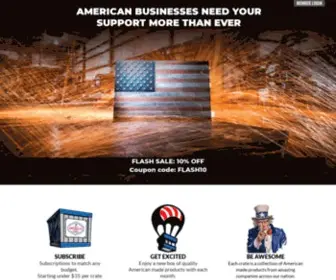 Americascrate.com(America's Crate) Screenshot