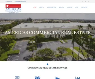 Americascre.com(Americas Commercial Real Estate) Screenshot