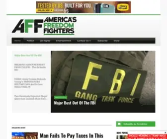 Americasfreedomfighters.com(America's Freedom Fighters) Screenshot