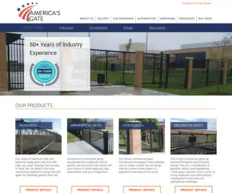 Americasgatecompany.com(America's Gate Company) Screenshot