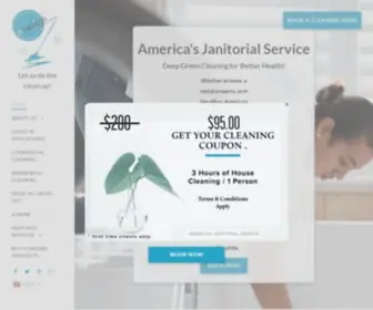 Americasjanitorial.com(America's Janitorial Service) Screenshot