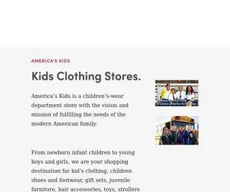 Americaskids.com(America's Kids) Screenshot