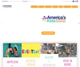 Americaskidsinmotion.com(Building Healthy) Screenshot