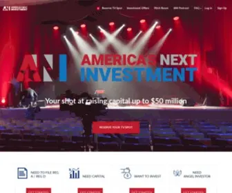 Americasnextinvestment.com(America's Next Investment) Screenshot