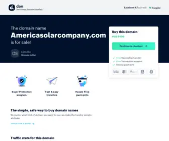 Americasolarcompany.com(Americasolarcompany) Screenshot