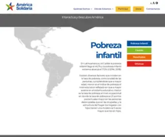 Americasolidaria.org(Inicio) Screenshot
