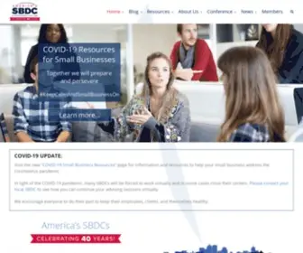 Americassbdc.org(America's SBDC) Screenshot