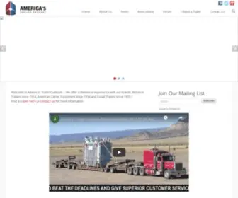 Americastrailercompany.com(America's Trailer Company) Screenshot