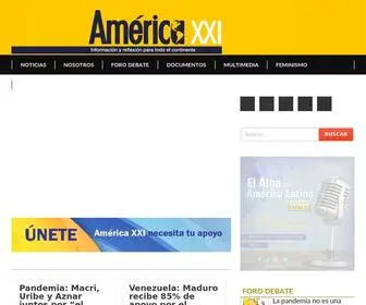 Americaxxi.com(Noticias de América Latina) Screenshot