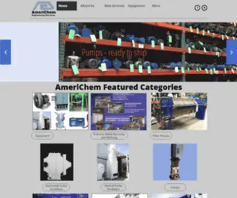 Americhem.biz(Homepage) Screenshot