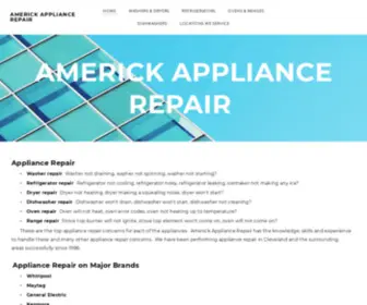 Americkappliancerepair.com(Americk Appliance Repair Inc) Screenshot