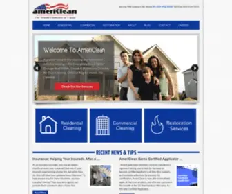 Americleaninc.com(AmeriClean Inc) Screenshot