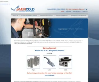 Americoldinc.com(Americold Commercial Refrigeration Consultants) Screenshot