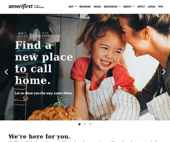 Amerifirst.com(Amerifirst Home Mortgage) Screenshot