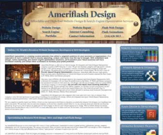 Ameriflash.com(DFW Web Designer) Screenshot
