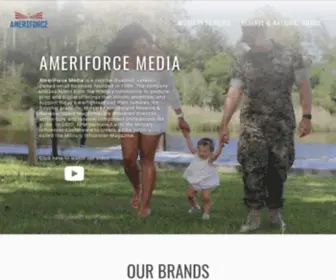 Ameriforcemedia.com(Stay up to date on military news) Screenshot