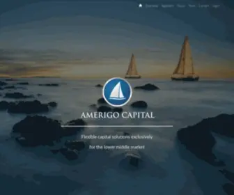 Amerigocap.com(Amerigo Capital) Screenshot