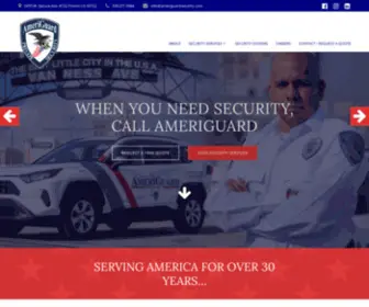 Ameriguardsecurity.com(Fresno's Security) Screenshot