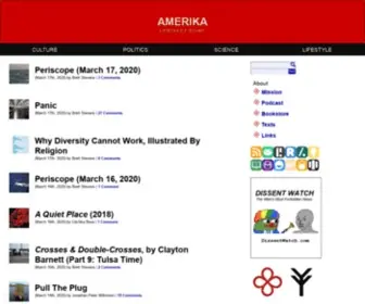 Amerika.org(Amerika) Screenshot