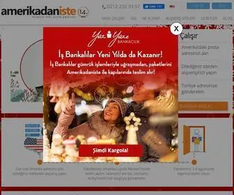 Amerikadaniste.com(17 Yıldır Güvenle Amerika'dan Alışveriş) Screenshot