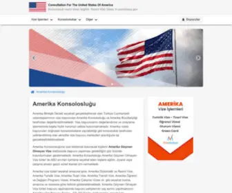 Amerikakonsoloslugu.com(Konsolosluğu) Screenshot