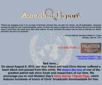 Amerikanexpose.com(Amerikan) Screenshot